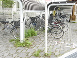 大槌駅駐輪所