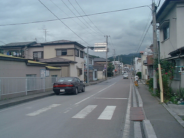 交差点前
