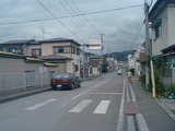 交差点前